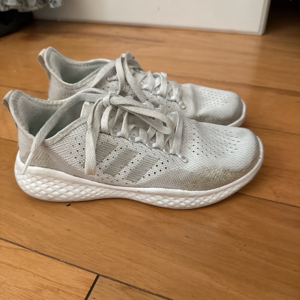 Adidas Women's White Athletic Shoes